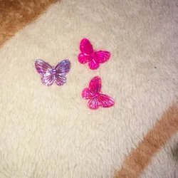 Dijes de mariposa tornasol