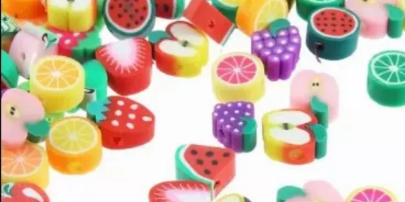 Fimos de frutas variados 