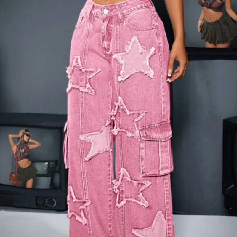 Pantalón  cargo rosa 