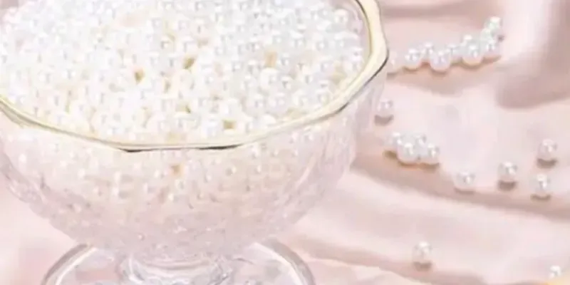 Perlas blanca de 8 mm 