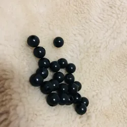Perlas negras de 8 mm