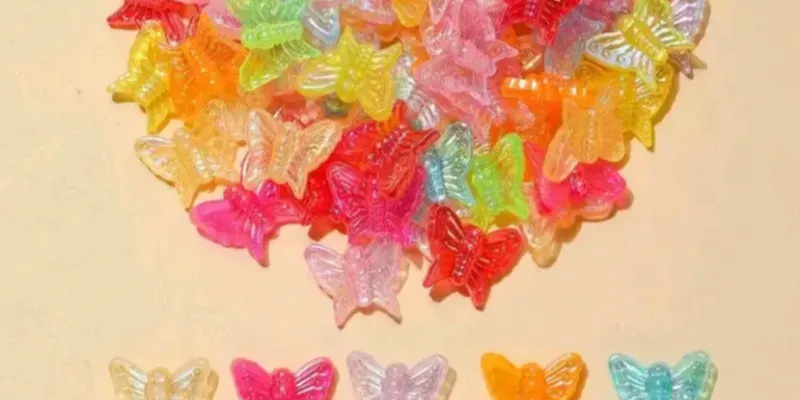 Separados de mariposa tornasol 