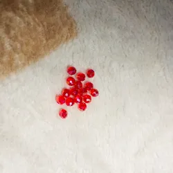 Swaroski rojas de 8 mm