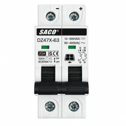Breaker Eléctrico Doble (20A) AC-DC