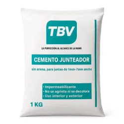 Cemento Junteador (blanco) TBV
