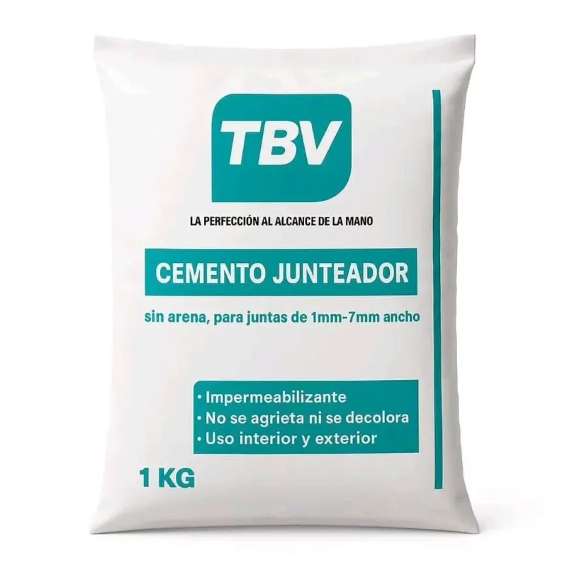 Cemento Junteador (blanco) TBV