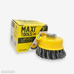 Cepillo De Alambre Trenzado 3”