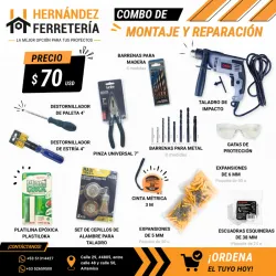 Combo de Montaje y Reparación