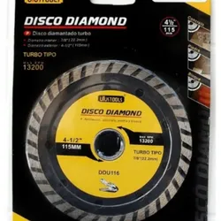 Disco Diamantado De Corte Húmedo ( Turbo ) 