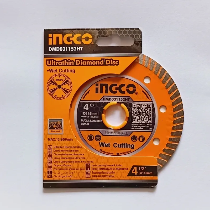 Disco Diamantado De Corte Húmedo (Turbo) 115mm