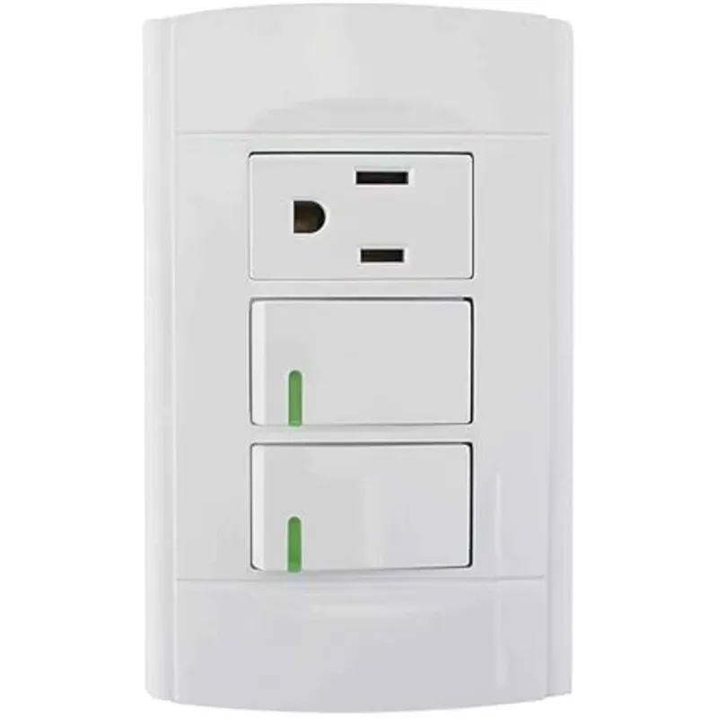 Interruptor Doble Combinado 