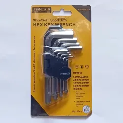 Llave Allen de brazo corto