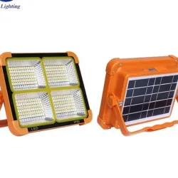Luminaria Led con Panel Solar