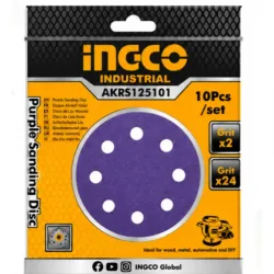 Paquete de discos de lija Ingco