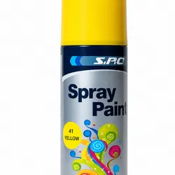Spray Art Yellow