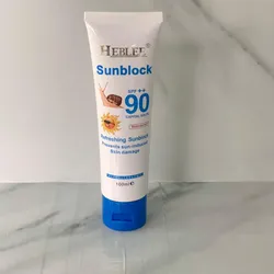 Bloqueador solar de baba de caracol