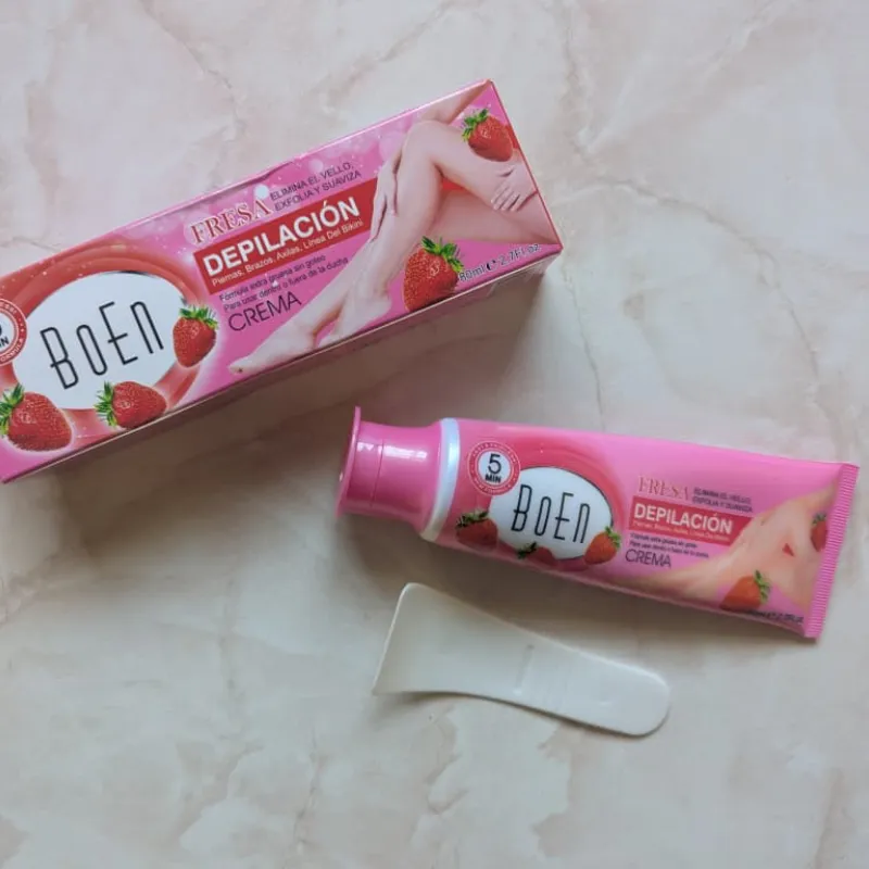 Crema Depilatoria BOEN Fresa 80 ml