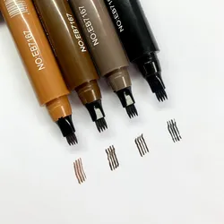 Plumón de cejas efecto microblanding