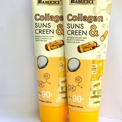 Protector solar con Colágeno