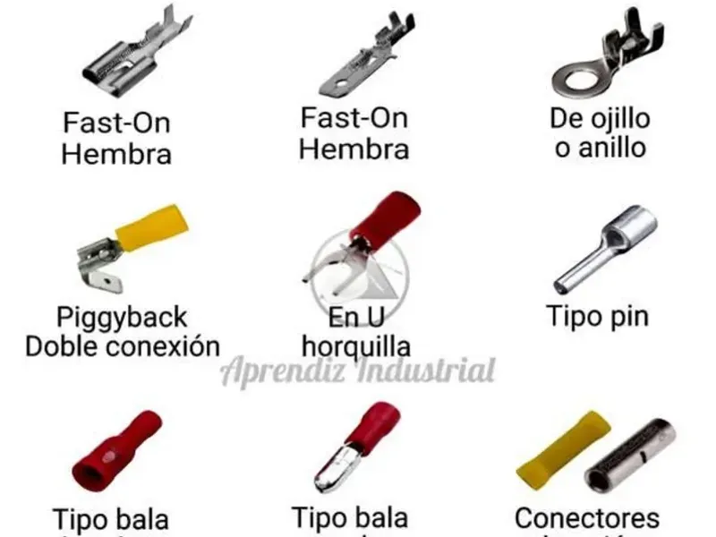 conectores y terminales eléctricos 