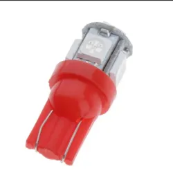 Bombillo cola de pescado rojo