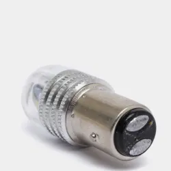 Bombillo de doble filamento 12v blanco de parpadeo en stop