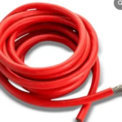 Cable de baterías flexible de cobre 2AWG (35 mm2) Rojo (Venta por Metros)