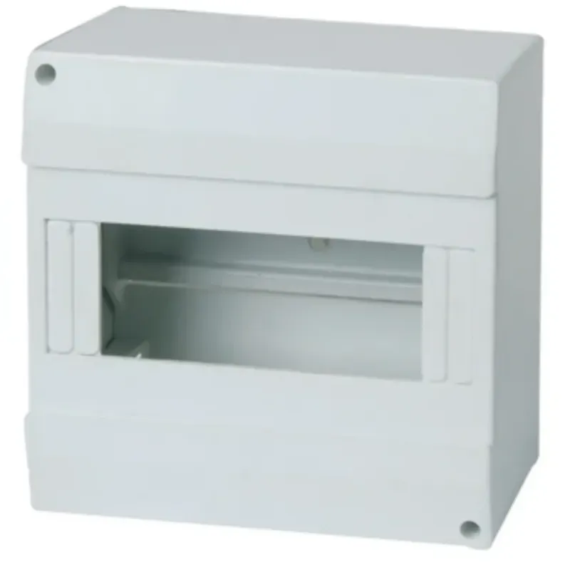 Caja Panel de adosar color blanco para 6 modulos sin puerta IP40