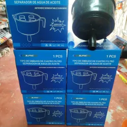 Embudos de 4 filtros separador de agua y aceites