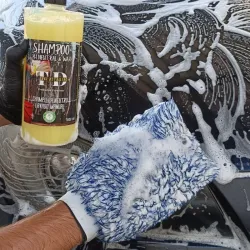 Guante de microfibra para lavado de autos y motos