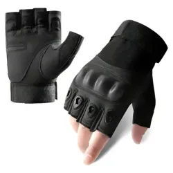 Guantes de motorista cortos