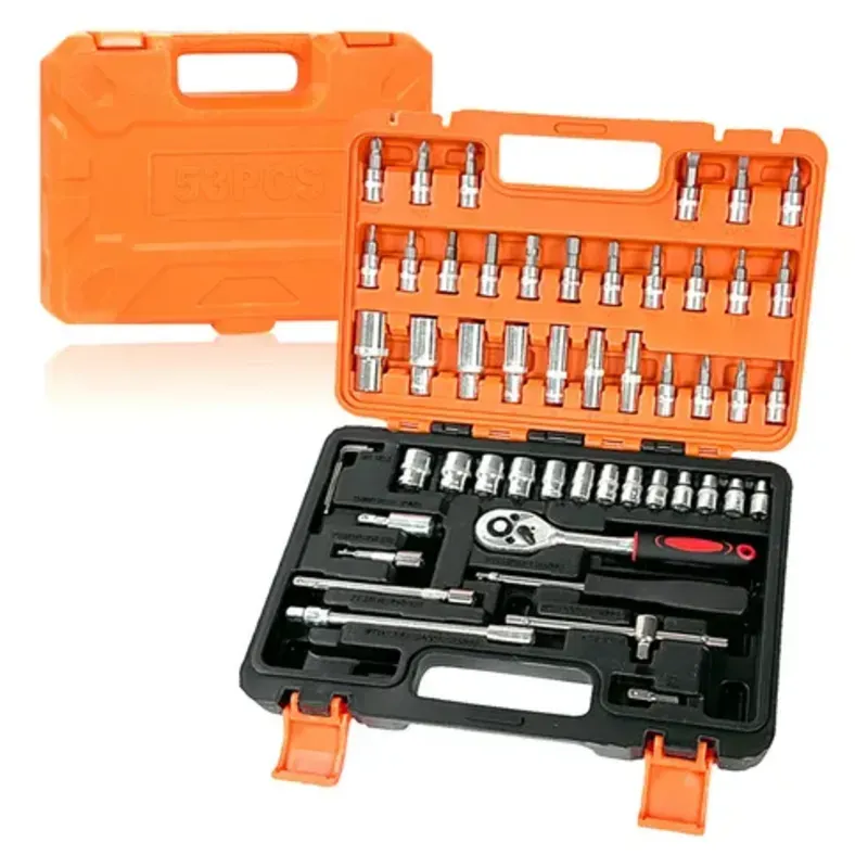 Juego de cubo (herramientas) con puntas mediano