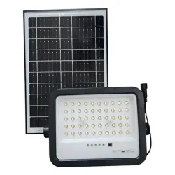 Lámpara recargable solar 60w y 100w