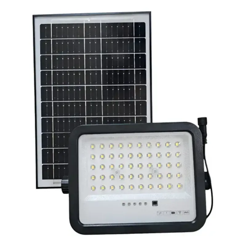 Lámpara recargable solar 60w y 100w