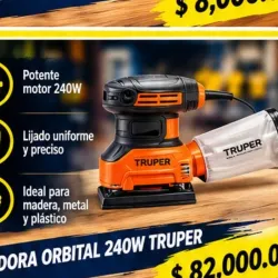 Lijadora Truper electrica