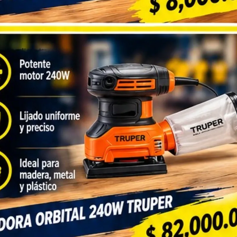 Lijadora Truper electrica