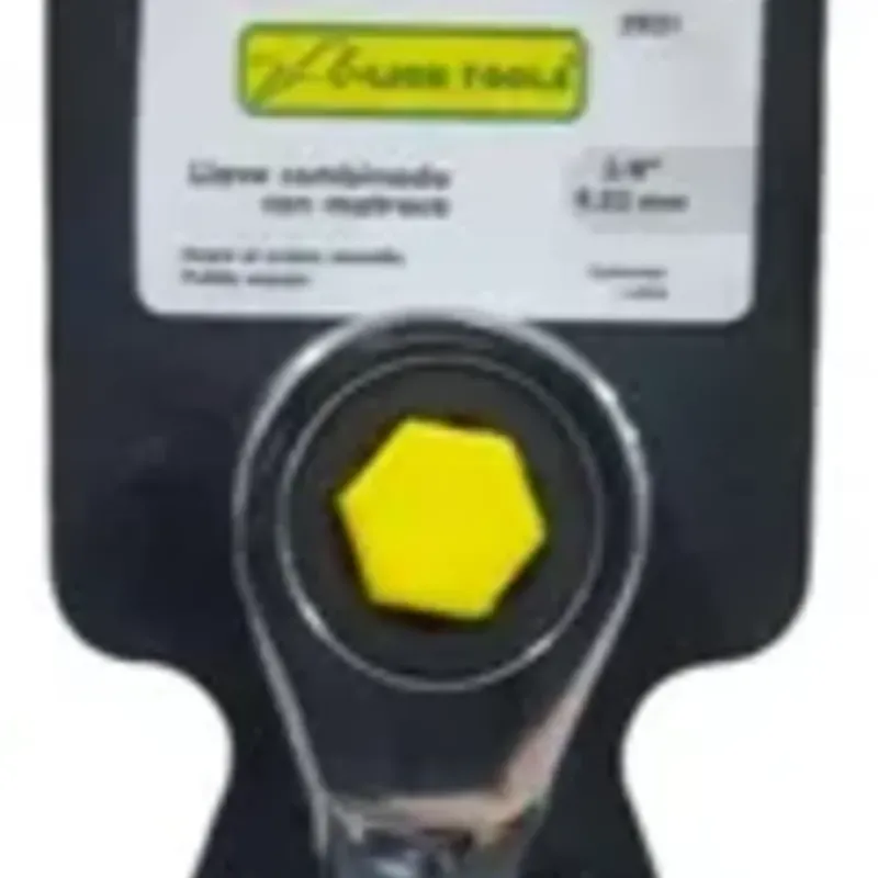 Llave suelta combinada con matraca (chicharra)10mm y 12mm