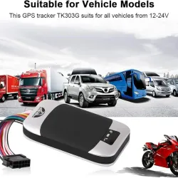 Localizador GPS para vehículos sin suscripción, dispositivo de rastreo GPS antirrobo Riloer GSM SMS GPRS para coches y motocicletas, sistema localizador GPS TK303G con corte remoto de aceite y alimentación, sensor de combustible