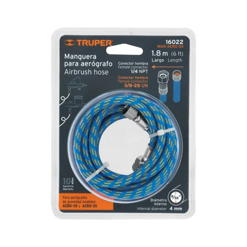 Manguera de repuesto para aerógrafos AERO-35 y AERO-30