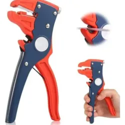 Pinza pelacables frontal automática