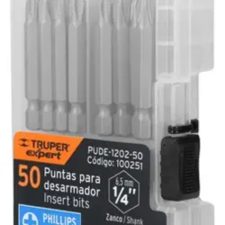 Puntas para atornillador extraíble de estrías y paleta