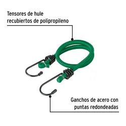 Tensor elástico para parrillas