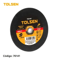 Disco de corte con centro cerrado (Metal)