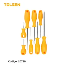 Juego de destorniladores 8 piezas