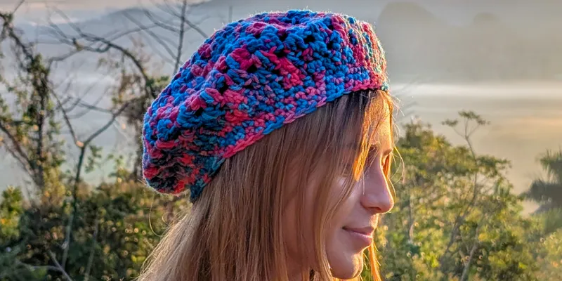 Boina crochet 