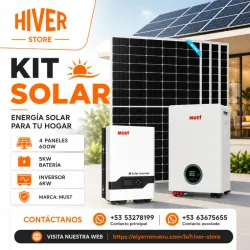 Kit Solar 6 kW + 5 kWh