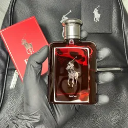 Set Ralph Lauren- POLO RED PARFUM 125ml y mochila