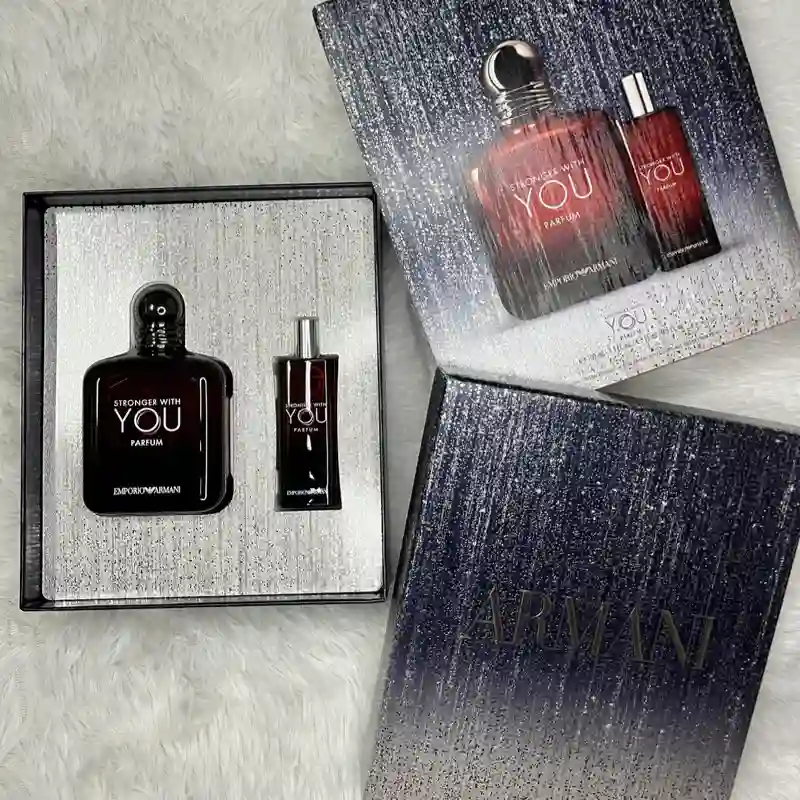 Set Stronger With You Parfum 100ml + 15ml de Emporio Armani