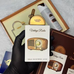 Vintage Radio Gift Set by Lattafa
