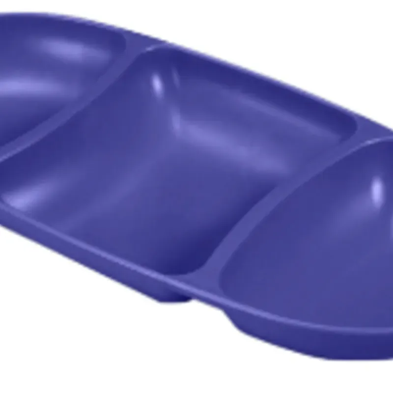 BOL PARA SNACK 3 HUECOS COLORES SURTIDOS 